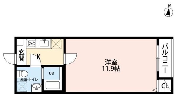 長町南駅 徒歩8分 3階の物件間取画像